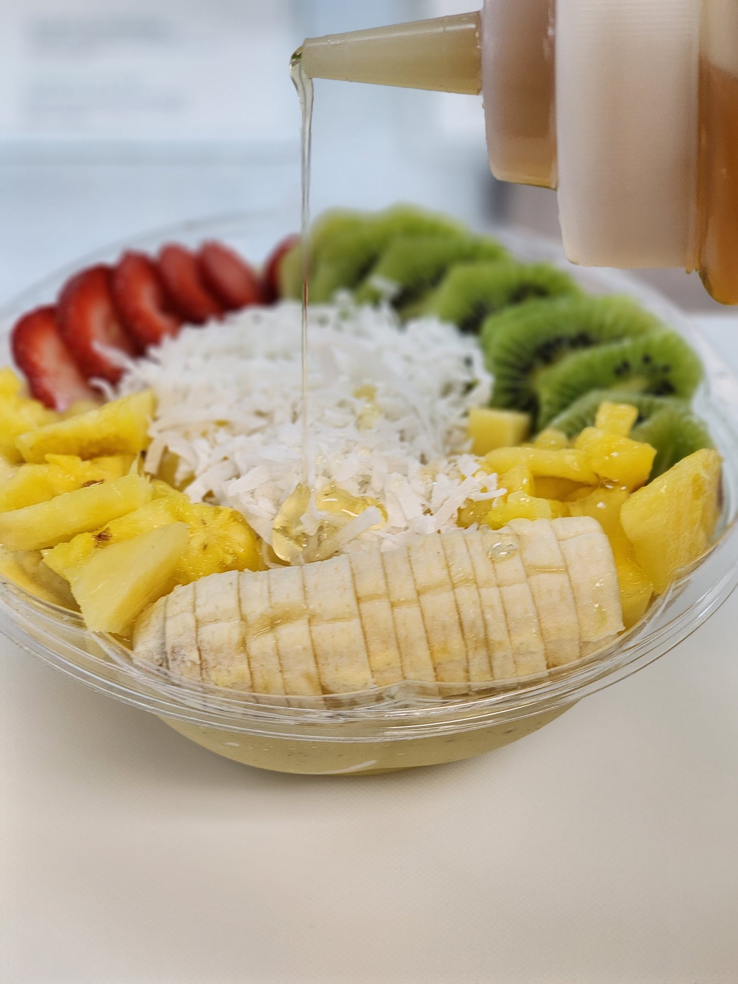 Peach Mango Smoothie Bowl
