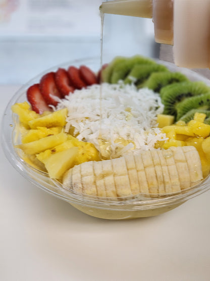 Peach Mango Smoothie Bowl