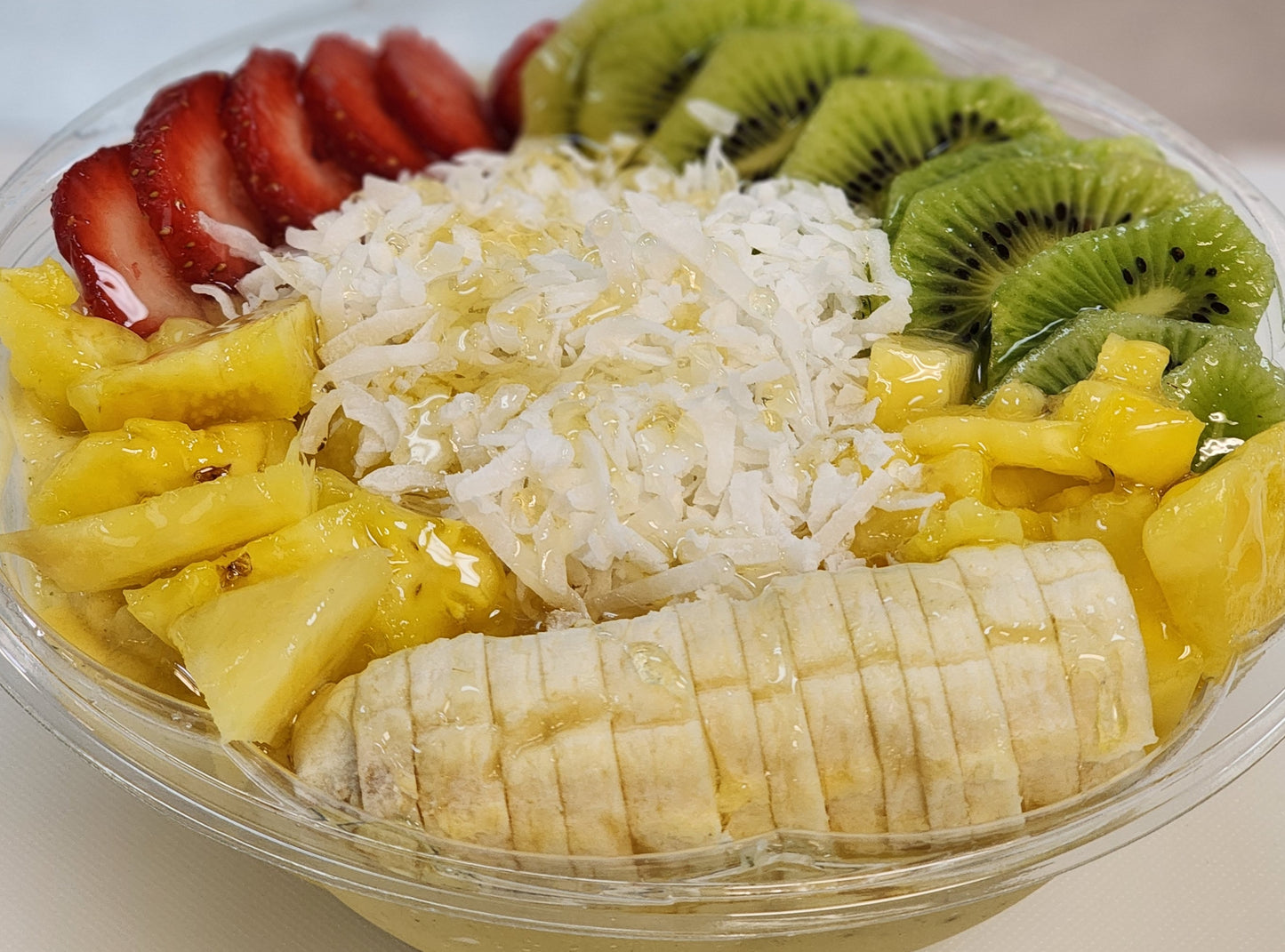 Peach Mango Smoothie Bowl