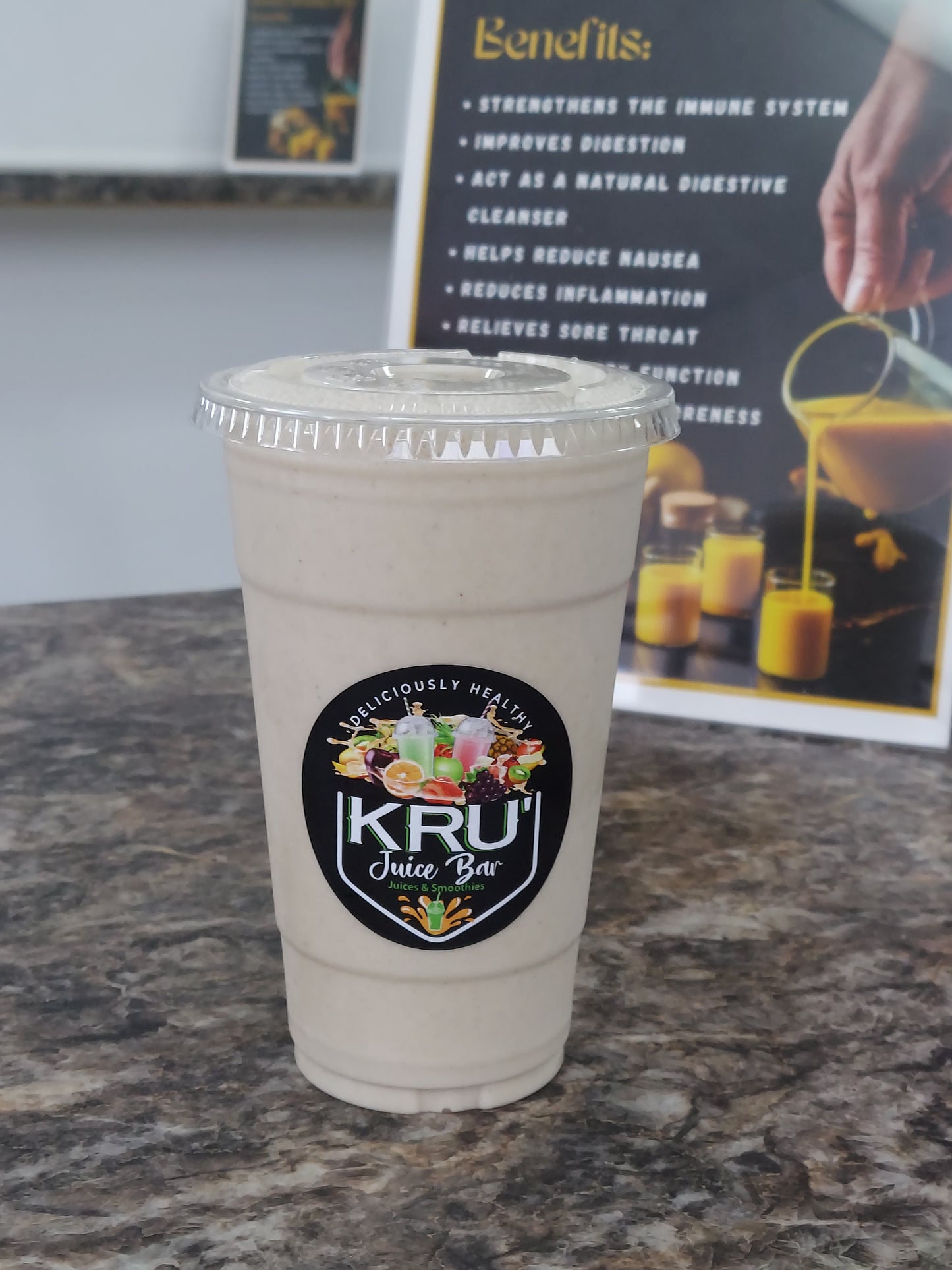 Banana Caramel Coconut Shake