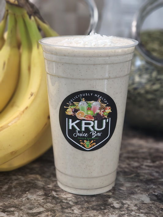 Banana Caramel Coconut Shake